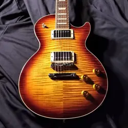 USED GIBSON LES PAUL STANDARD 2017 T BOURBON BURST ELECTRIC GUITAR FREE SHIPPING