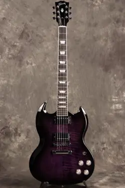 GIBSON EXCLUSIVE SG MODERN DARK PURPLE BURST 2024 ELECTRIC GUITAR