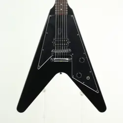 GIBSON USA FLYING V 67 REI 1H MOD MIRROR PICK GUARD EBONY [SN 91939765]