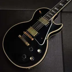 GIBSON CUSTOM SHOP CUSTOM COLLECTION 1968 LES PAUL CUSTOM EBONY 2006(NO250403)