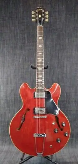 1970 EARLY STICKER NUMBERED P.A.F. GIBSON ES-335 TD SEMI-ACOUSTIC BLUES ROCK