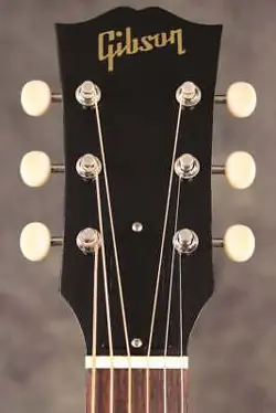 GIBSON 1960S J-45 ORIGINAL ADJUSTABLE SADDLE EBONY