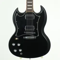 GIBSON USA SG STANDARD LEFTY EBONY LEFT HANDED GUITAR