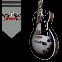 GIBSON CUSTOM SHOP M2M LES PAUL CUSTOM VOS SILVERBURST 9.90 LBS