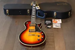 2008 GIBSON CUSTOM SHOP 1968 LES PAUL CUSTOM REISSUE FIGURED TRIBURST + COA OHSC