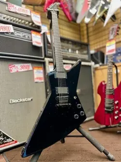 GIBSON GUITAR OF THE MONTH EXPLORER SHRED-X EBONY W/HARD CASE FROM JAPAN