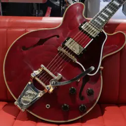 GIBSON CUSTOM SHOP ES-355 BIGSBY VOS 2021 CHERRY RED, USED, LIMITED EDITION