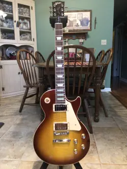 GIBSON LES PAUL 60’S ELECTRIC GUITAR - ICED TEA