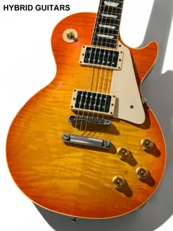 GIBSON CUSTOM SHOP LES PAUL CLASS 5 TANGERINE BURST 2002 ELECTRIC GUITAR