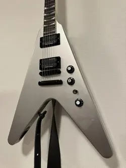 GIBSON DAVE MUSTAINING FLYING V EXP WITH STRAP