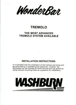 TREMOLO BRIDGE