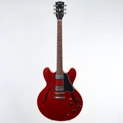 GIBSON ES-335 DOT REISSUE 1992 CHERRY ELECTRIC GUTIAR [AUTH]