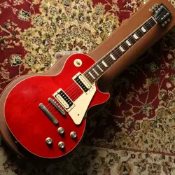 GIBSON LES PAUL CLASSIC TRANSLUCENT CHERRY ELECTRIC GUTIAR [AUTH]