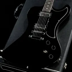 GIBSON JAPAN LIMITED RUN RD STANDARD EBONY ELECTRIC GUTIAR [AUTH]