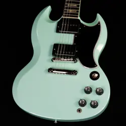 GIBSON CUSTOM SHOP 1961 SG STANDARD FAT NECK STOP BAR GLOSS KERRY GREEN