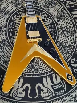 GIBSON CUSTOM SHOP JAPAN LIMITED RUN~ FLYING V W/ EBONY FINGERBOARD ALL DOUBLE