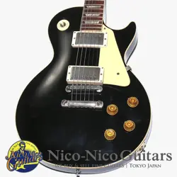 GIBSON CUSTOM SHOP 2022 JAPAN LIMITED RUN 1957 LES PAUL STANDARD ALL EBONY VOS