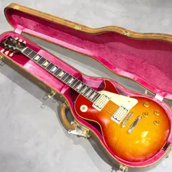 GIBSON CS 1959 LES PAUL STANDARD R-TOP VINTAGE GLOSS WASHED CHERRY FADE