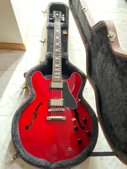 ELECTRIC ACOUSTIC GUITAR GIBSON MEMPHIS ES-335 2016 RED