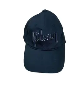 GIBSON GUITAR BLACK HAT ADJUSTABLE STRAP