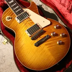 GIBSON EXCLUSIVE LES PAUL STANDARD '60S AAA FIGUREDHONEY LEMON BURST #GG6HL
