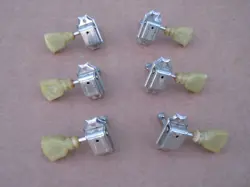 VINTAGE LATE 1960S EARLY 70S GIBSON DELUXE DOUBLE LINE TUNERS LES PAUL