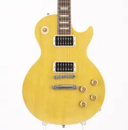GIBSON LES PAUL CLASSIC PLUS TRANSLUCENT AMBER 1993 ELECTRIC GUITAR FROM JAPAN