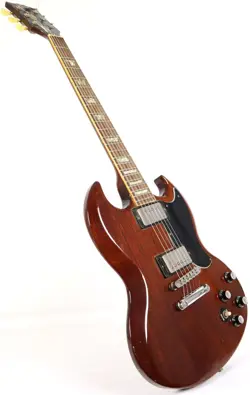 1986 GIBSON SG STANDARD ELECTRIC GUITAR W/ CASE SMALL GUARD