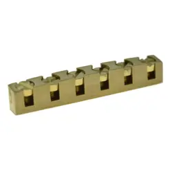 43MM LENGTH HEIGHT ADJUSTABLE GUITAR NUT BRASS GUITAR NUT FOR GIBSON LES PAUL