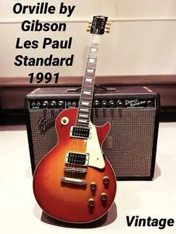 ELECTRIC GUITAR ORVILLE BY GIBSON LES PAUL STANDARD 1991 JAPAN VINTAGE G108527