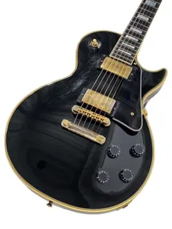 GIBSON 1995 LES PAUL CUSTOM ELECTRIC GUITAR WITH ORIGINAL HARD CASE - BLACK