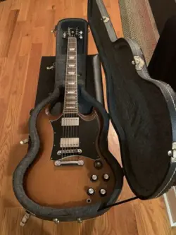 GIBSON SG STANDARD NATURAL BURST  W/HSC