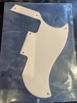 SINGLE PLY CREAM PICKGUARD FOR GIBSON SG SPECIAL 60'S TRIBUTE USA MADE IN USA