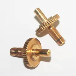 VINTAGE 1970'S GIBSON GOLD NASHVILLE BRIDGE STUDS WHEELS 1978 1979 1980