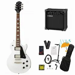 EPIPHONE INSPIRED BY GIBSON LES PAUL STUDIO ALPINE WHITE YAMAHA GA15II AMPLIFIER