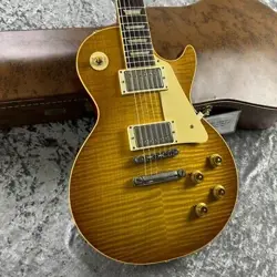 GIBSON CUSTOM SHOP SUPERB HEATHER SUPER LIGHTWEIGHT 1959 LES PAUL STANDARD REISS