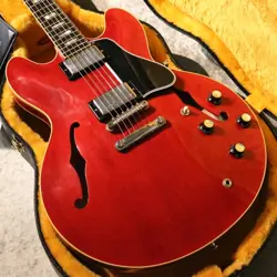 GIBSON CUSTOM SHOP HISTORIC 1964 ES-335 REISSUE VOS -60S CHERRY- #131345 *TZ342