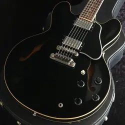 ES-335 EBONY W/HARD