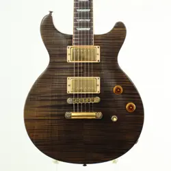 GIBSON LES PAUL STANDARD DOUBLE CUTAWAY BLACK PEPPER USED ELECTRIC GUITAR  2002