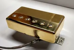 GENUINE GIBSON 490T GOLD GUITAR PICKUP, 2-WIRE BRIDGE HUMBUCKER