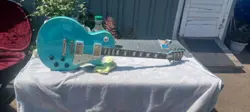 1994 GIBSON LES PAUL HISTORIC CUSTOM SHOP CATALINA BLUE