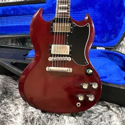 GIBSON SG '62 REISSUE 1989 ELECTRIC GUITAR WITH HARD CASE RARE MODEL