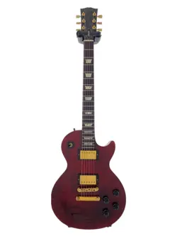 GIBSON LP STUDIO 2001 WR ELECTRIC GUITAR RED HH 22 FRET USED