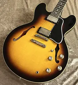 GIBSON CUSTOM SHOP HISTORIC COLLECTION 1961 ES-335 REISSUE VOS VINTAGE BURST SN1