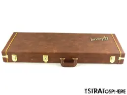 GIBSON USA THEODORE STANDARD HARDSHELL CASE, GUITAR AMERICAN BROWN ACCESSORIES.