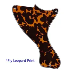 PARTS FOR US  GIBSON JR LP LES PAUL JUNIOR GUITAR PICKGUARD LEOPARD PRINT