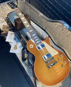 GIBSON LES PAUL TRADITIONAL 2013 LIGHT BURST ELECTRIC GUITAR USED F/S FROM JAPAN