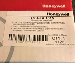 HONEYWELL R7849 A1015 ULTRAVIOLET FLAME AMPLIFIER R7849A1015