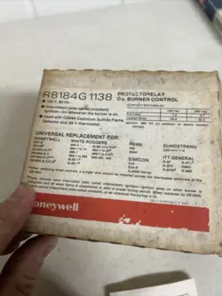 OIL BURNER CONTROL