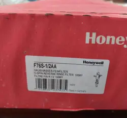 F76S-1/2AA HONEYWELL HAUSWASSER-FEINFILTER NEW IN BOX EXPEDITED SHIPPING
